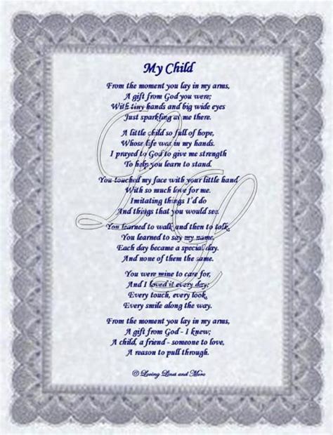 My Child Poem Pastor Appreciation Quotes Pastor