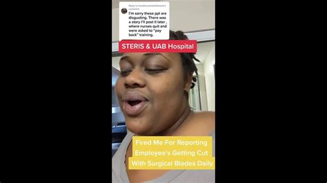 Viral Tiktok Alleges Unsafe Practices In Uab Hospital Youtube