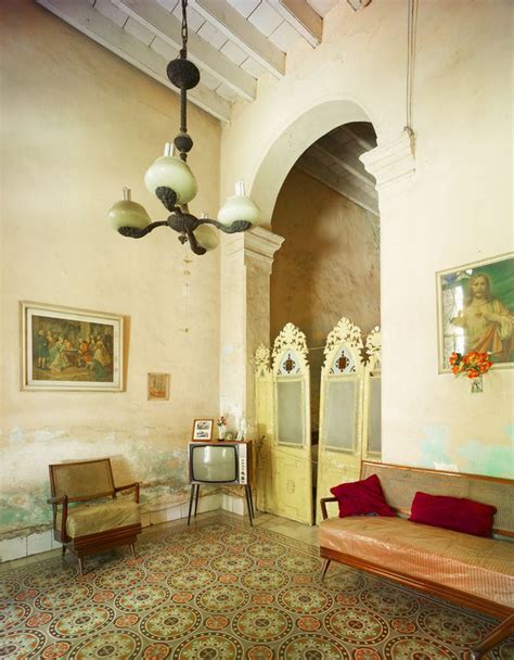 Living Room Havana Cuba 2014 Art Deco Home Cuban Decor Apartment