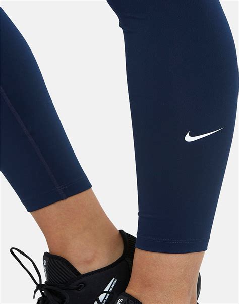 Nike Womens One Leggings Navy Life Style Sports Ie