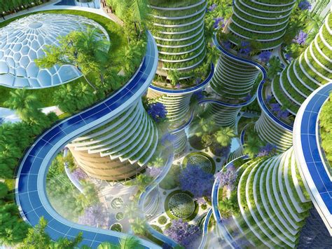 Hyperions by Vincent Callebaut | Futuristic architecture, Green