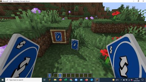 uno reversed card blue minecraft texture pack