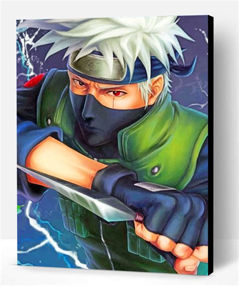Kakashi Animes Paint By Number Paint By Numbers Pro