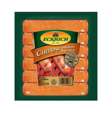 Cheddar Smoked Sausage Eckrich 14 Oz Panaderia Extra