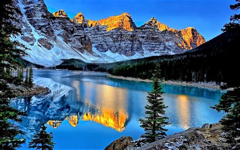 ⇆ α ⚥ ⟳ ⇓. 5-five-5: Moraine Lake (Alberta - Canada)