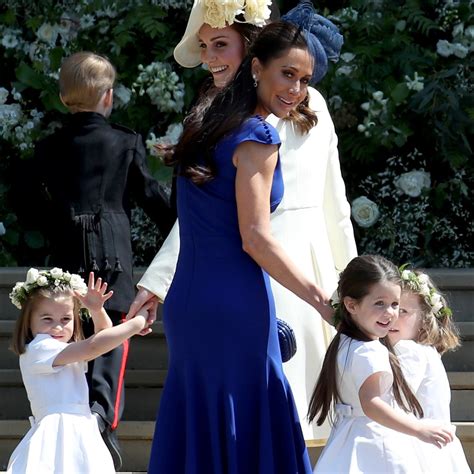 Whos The Woman In Blue Dress At Royal Wedding Jessica Mulroney S Blue