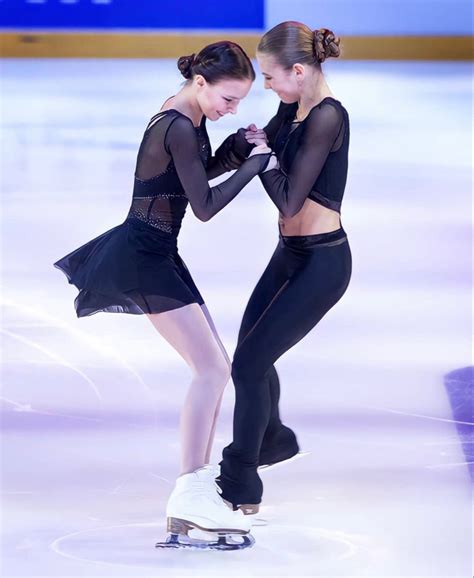 Anna Shcherbakova And Alexandra Trusova