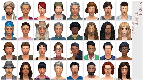 Townie Makeover The Sims 4 Worlds Curseforge