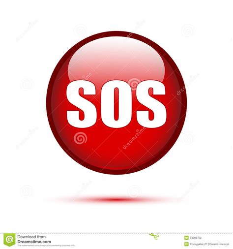 Sos synonyms, sos pronunciation, sos translation, english dictionary definition of sos. SOS text on red button stock vector. Illustration of ...