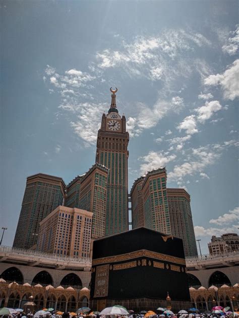 Makkah Zamzamtower Ka Bah Wallpaper Islami Arsitektur Islamis Fotografi Arsitektur