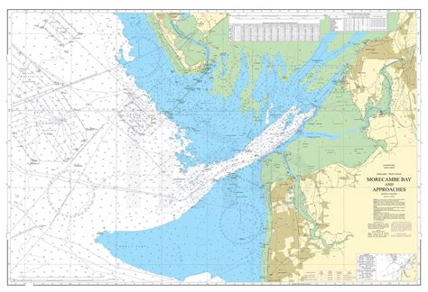 Nautical Chart Admiralty Chart 2010 Morecambe Bay And Approaches