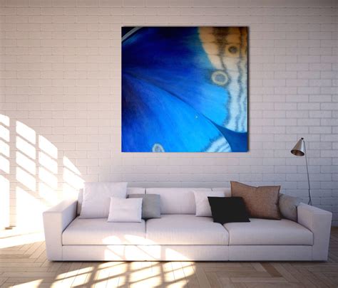 Blue Butterfly Original Abstract Paintings For Sale Saatchi Art Feature
