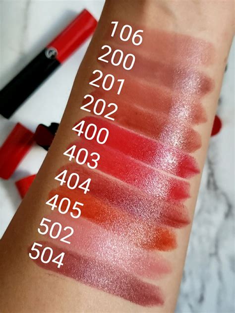 Armani Lip Power Lipsticks Review And Swatches Beauty Unhyped