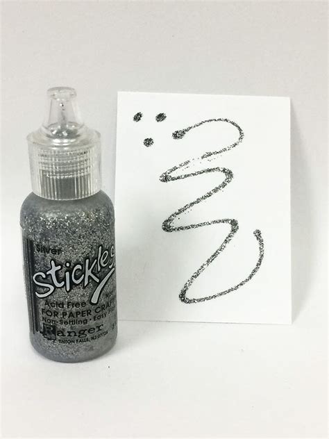 Stickles Glitter Glue Silver 05oz