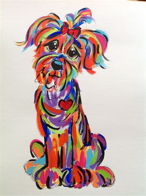 Im Never Gonna Leave You Whimsical Dog Paintings By Debby Carman