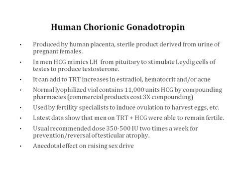 Hcg Sperm Count