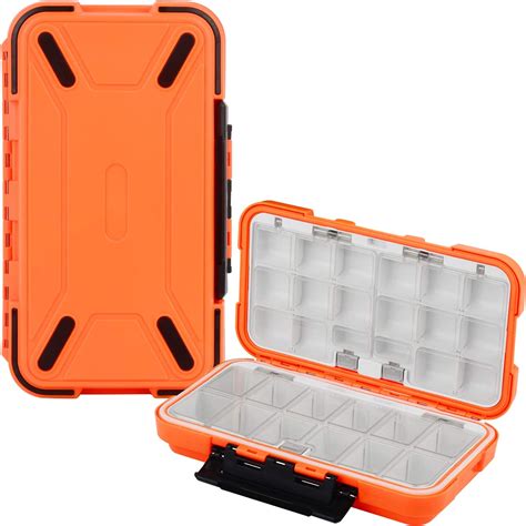 Uniwit Fishing Tackle Box Compact Waterproof Fishing Storage Box