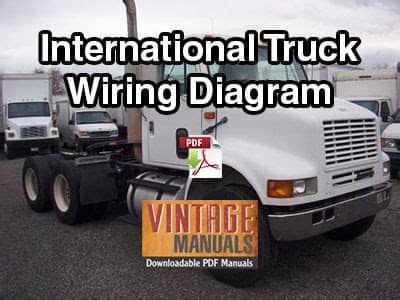 International 9300 Truck Wiring Diagram PDF (1988 ...