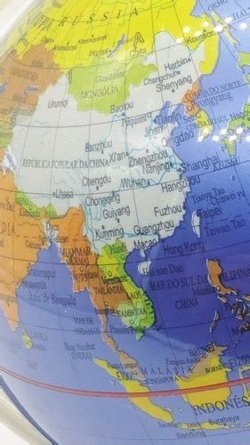 Globo Terrestre 16cm Planisferio Escolar Mapa Atlas Planeta Mercadolivre