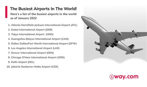 Which Are The Busiest Airports In The World Heres The 2024 List