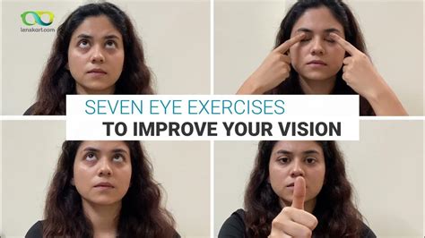 7 Easy Eye Exercises To Improve Your Vision Youtube