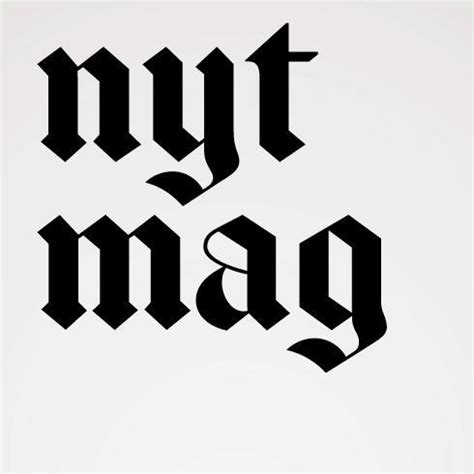 The wordmark was tweaked several times but never completely changed. New York Times magazine unveils new logo and typefaces ...