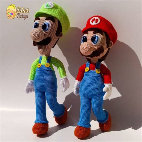 Amigurumi Super Mario And Luigi Crochet Patterns