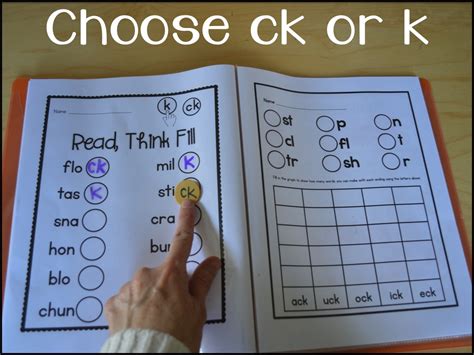 K Or Ck Phonics Worksheets