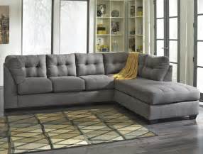 2 Piece Sectional W Sleeper Sofa And Right Chaise By Benchcraft Wolf