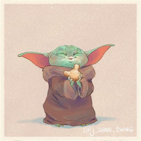Les Illustrations Trop Mignonnes De Baby Yoda Olybop
