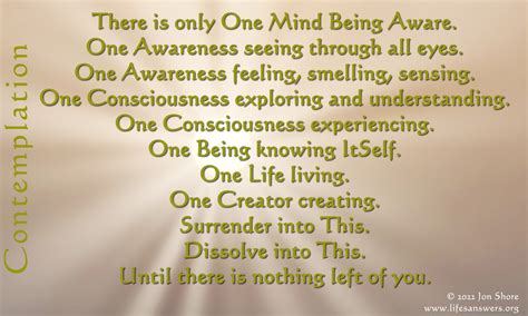 There Is Only One Mind By Jon Shore 2022 Self Awareness Therapy