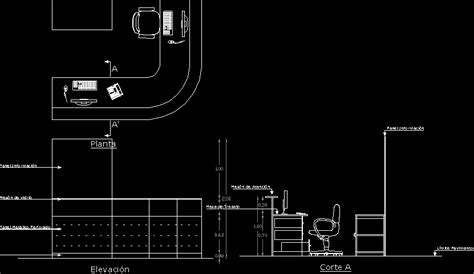 Reception Table DWG Plan For AutoCAD Designs CAD