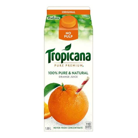 Tropicana Original Orange Juice 4 X 189 L Deliver Grocery Online