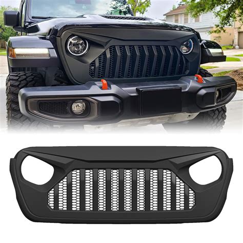 Buy Extreme Off Road Jl Front Grill With Mesh Grille Cover For 2018
