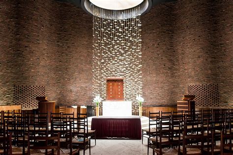 The Mit Chapel Designed By Architect Eero Saarinen Arquitectura Arte