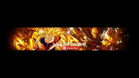 Anime Youtube Banner Template Youtube Banner Anime Theme In Hot Sex Picture