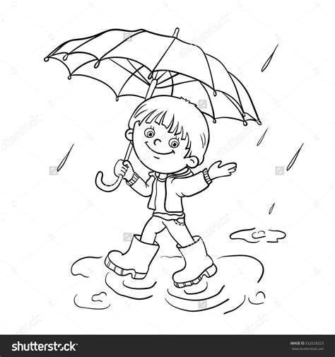 Rain Umbrella Drawing At Getdrawings Free Download