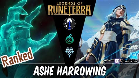 Ashe Harrowing Freezing All Units L Legends Of Runeterra Youtube