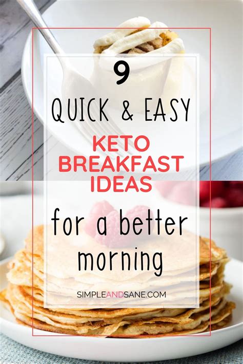 9 Quick And Easy Keto Breakfast Ideas For A Better Morning Keto