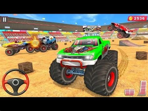 Monster Truck Derby Stunt Game The Demolisher Truck Game Android