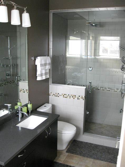 Contemporary Bathroom With Stand Up Glass Shower Hgtv