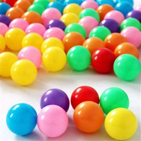 New 100 Pcs Large 7 Cm Plastic Baby Kids Toy Ball Set 34bs5 Uncle