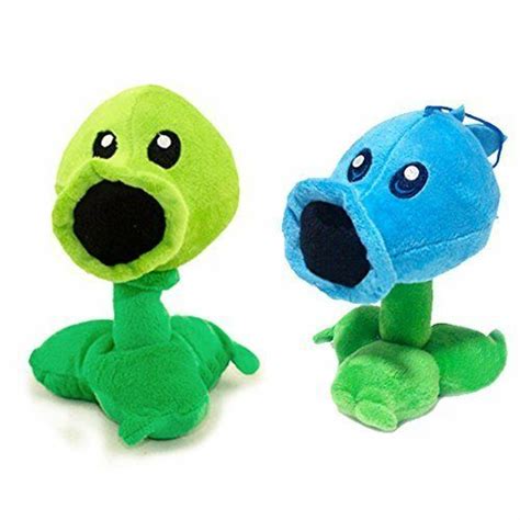 Plants Vs Zombies Stuffed Plush Toy Ice Peashooter And