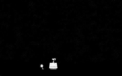 Snoopy Black Wallpapers Wallpaper Cave