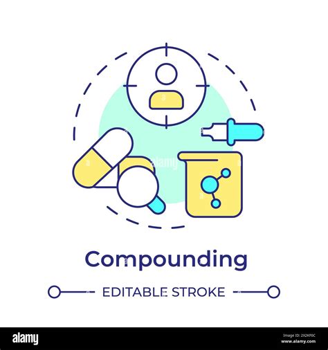 Compounding Multi Color Concept Icon Stock Vector Image And Art Alamy