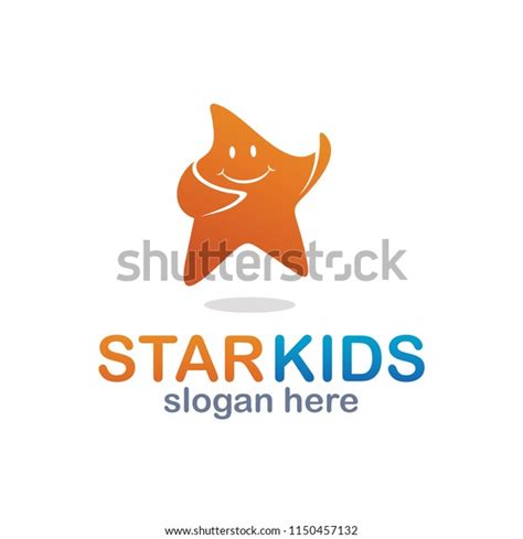 Star Kids Mascot Logo Template Stock Vector Royalty Free 1150457132