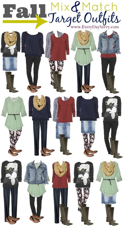15 Mix And Match Cozy Casual Fall Outfits From Kohls Mix Match