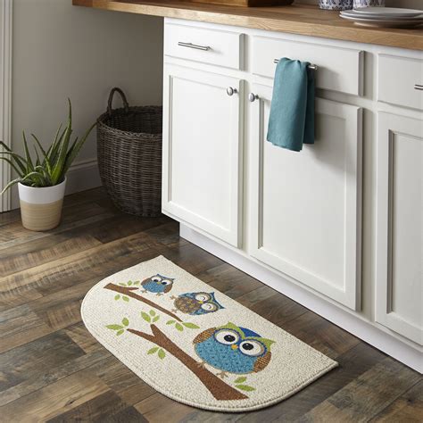 Mainstays Owl Branches Kitchen Mat 18 X 30 Kitchen Mat Owl Branch Owl Kitchen