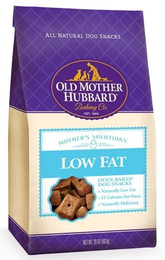 As you start shopping around for low fat dog food, keep an eye out for recipes that are excessively low in fat. Old Mother Hubbard Mother's Natural Solutions Low Fat Dog ...