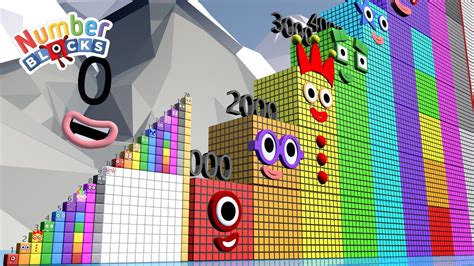 Looking For Numberblocks Step Squad Zero To 20 Vs 1000 To 30000 Huge